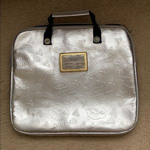silver, Betsey Johnson laptop carrier
